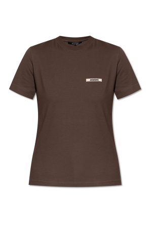 Tシャツ・カットソー ^LEATHERY^ Square Neck Tie Scarf T-Shirt IVORY LRTS4352IV ツルト
